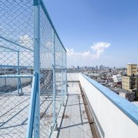 目黒区洗足の賃貸物件/共用の屋上。洗濯物が干せます