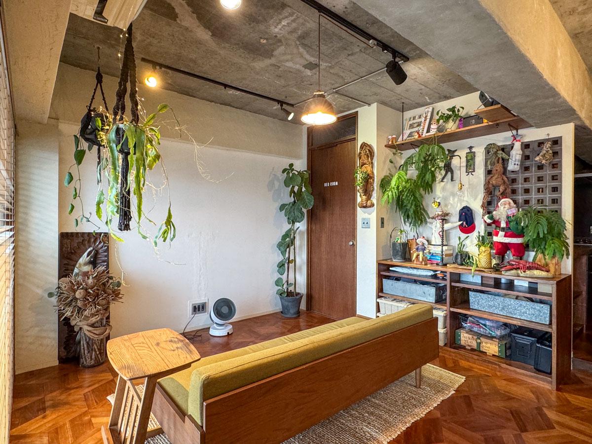 川崎市多摩区登戸の売買物件/日当たりが良いため、植物もすくすく成長してくれるそう