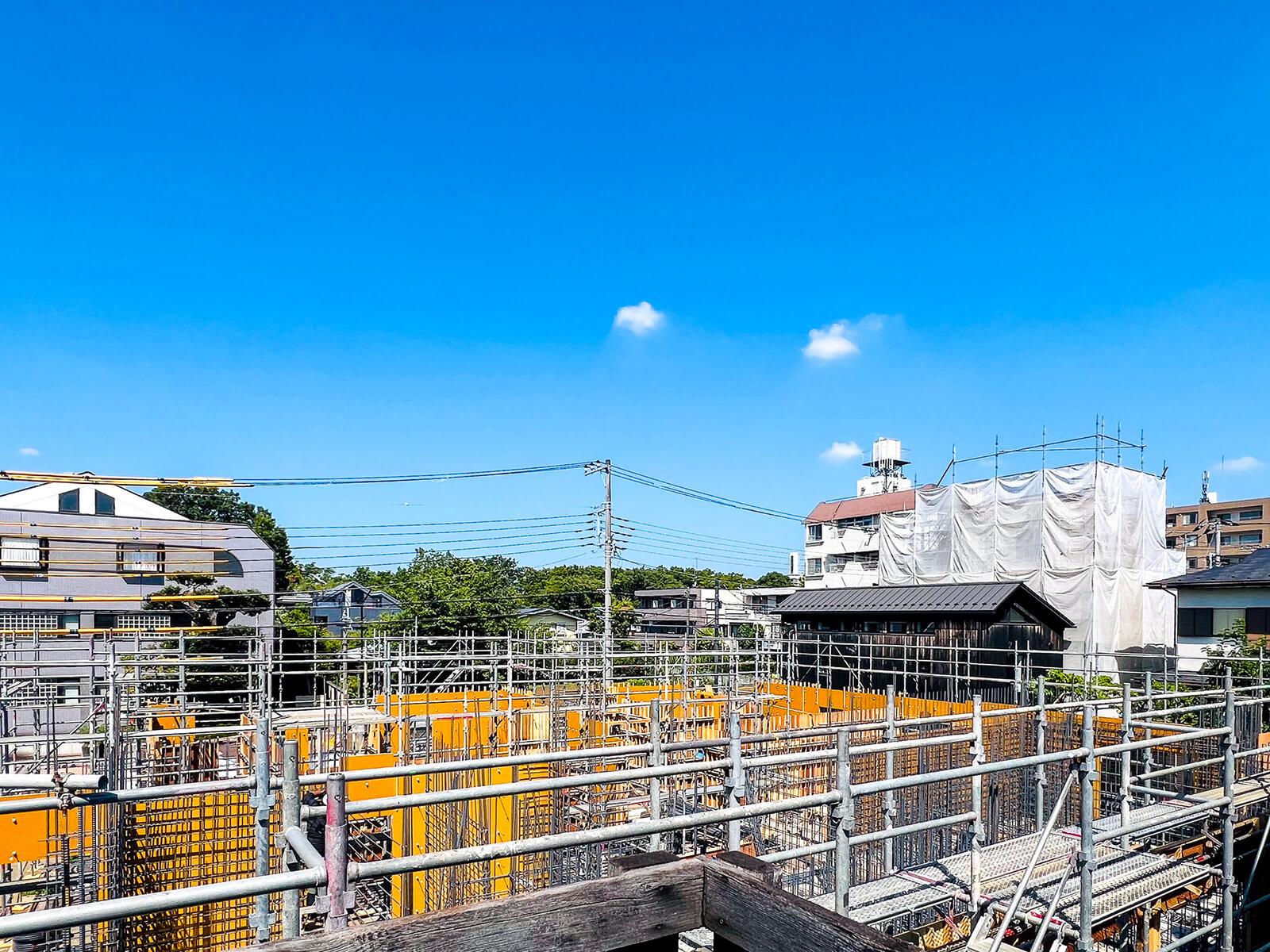 目黒区八雲の売買物件/バルコニーからはこんな景色