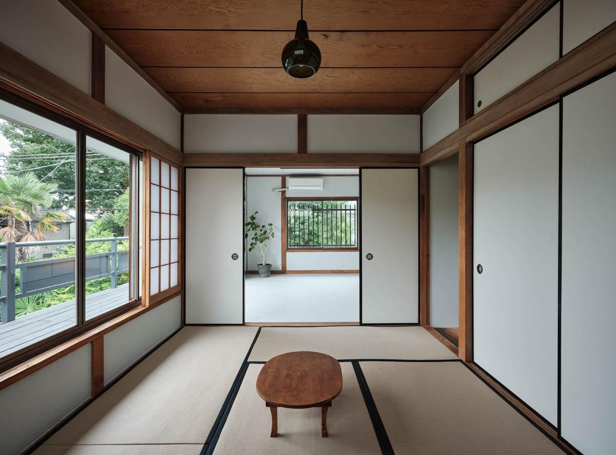 板橋区南町の賃貸物件/和室側から洋室をみて