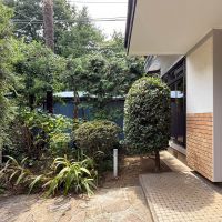 板橋区南町の賃貸物件/応接間側のお庭