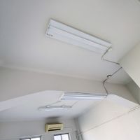 中央区日本橋茅場町の賃貸物件/室内の照明は蛍光灯がいくつか