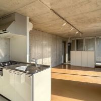 横浜市青葉区荏田北の賃貸物件/4階：キッチン。料理をしながら、リビングを見渡せます