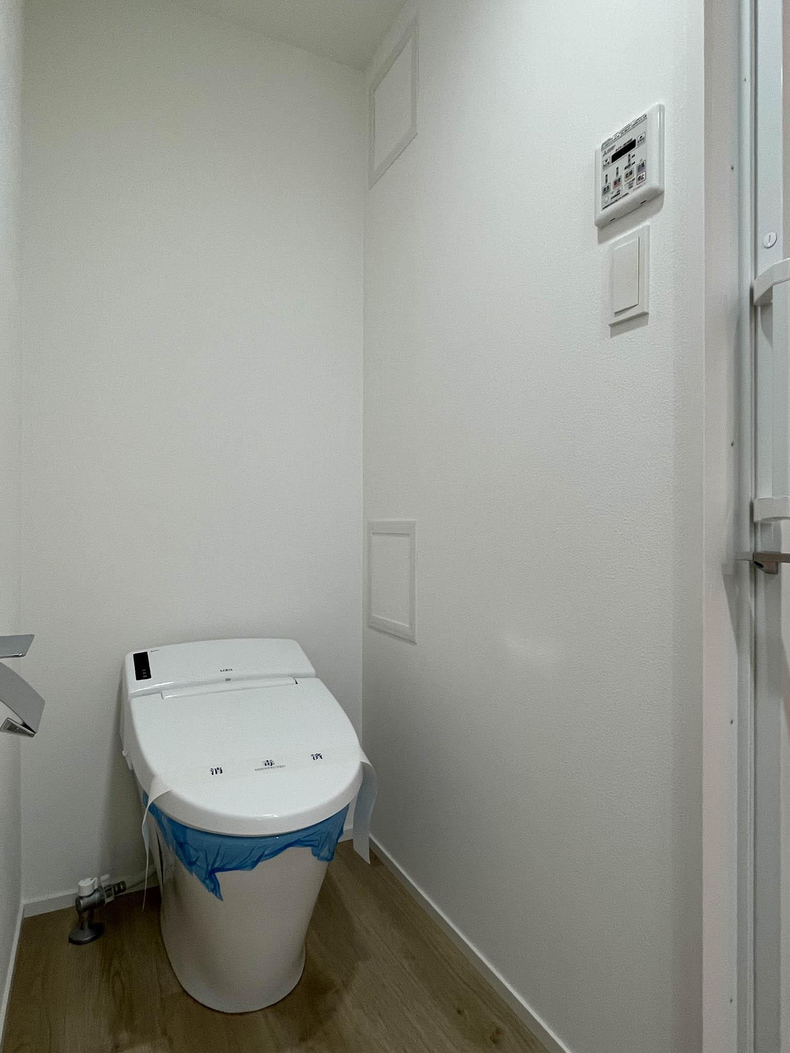 大田区南馬込の賃貸物件/トイレは洗面所と同室です