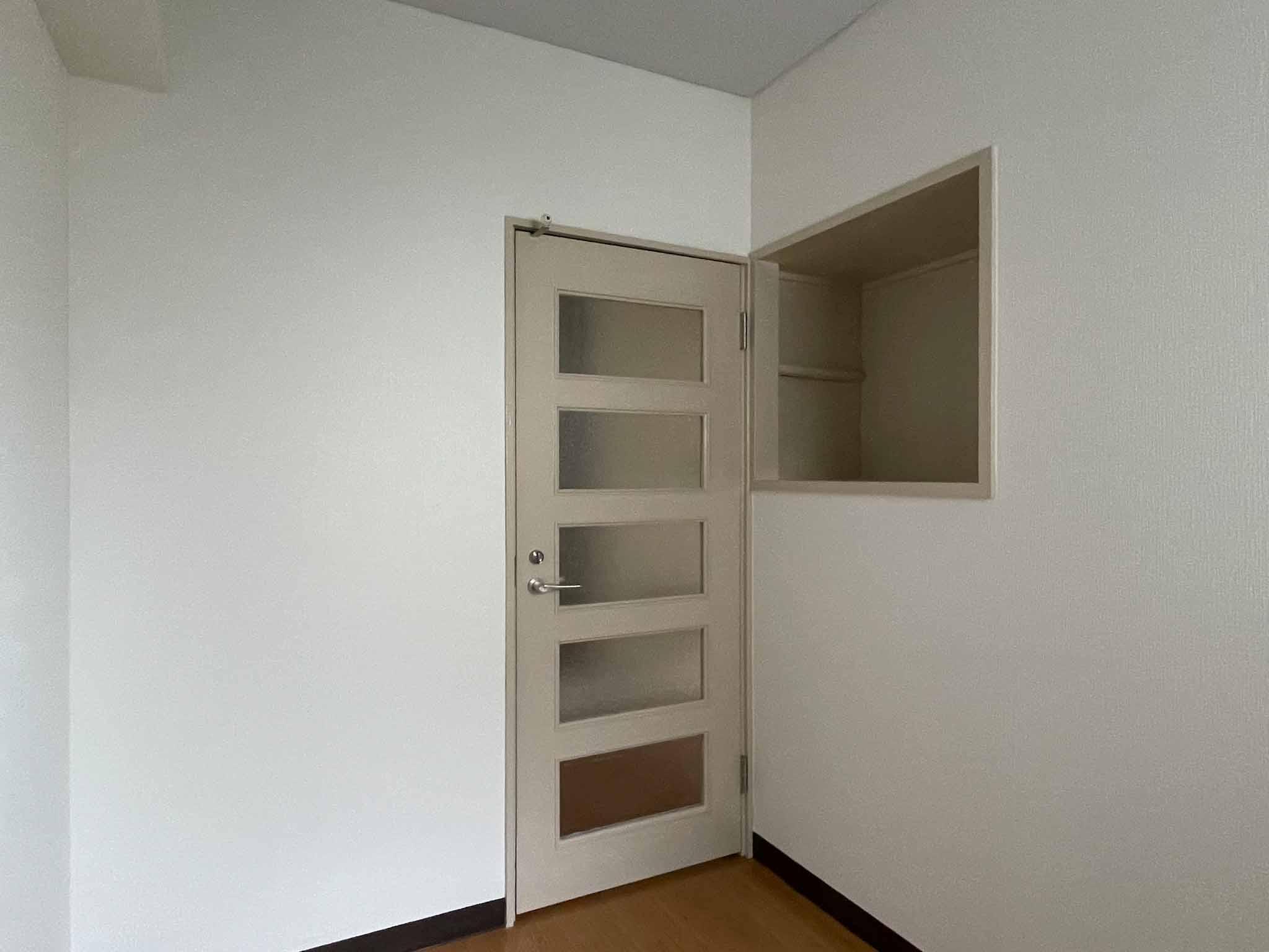 杉並区西荻北の賃貸物件/北側の部屋は空調が設置できないので納戸として使うこととなりそうです