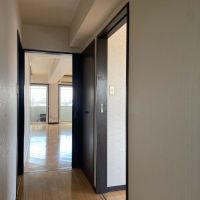 目黒区鷹番の賃貸物件/廊下を玄関から