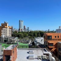 港区南青山の賃貸物件/屋上からの景色。実は神宮の花火大会も見えちゃいます