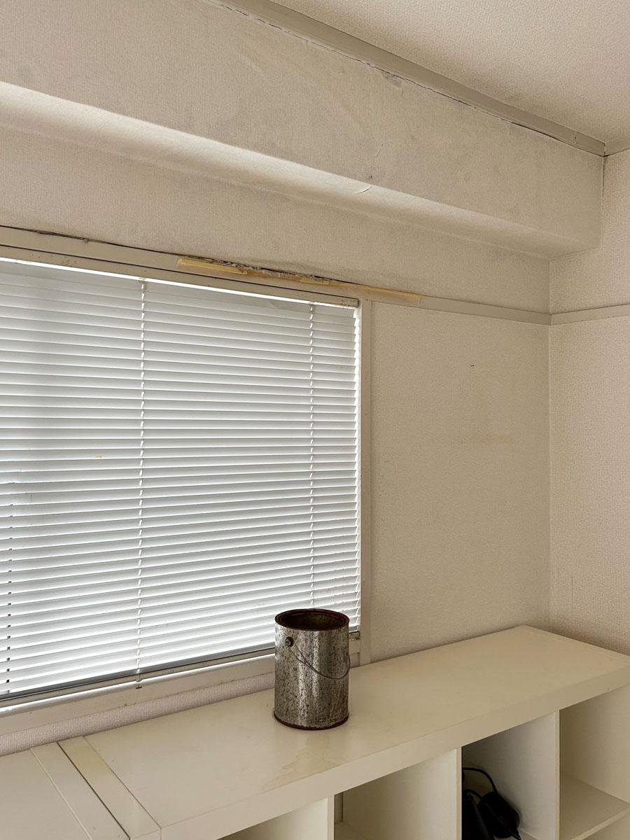 目黒区上目黒の賃貸物件/かつて雨漏りしていた場所。漏水箇所は特定できていないようですが、2年前から大雨でも漏れなくなったとのこと