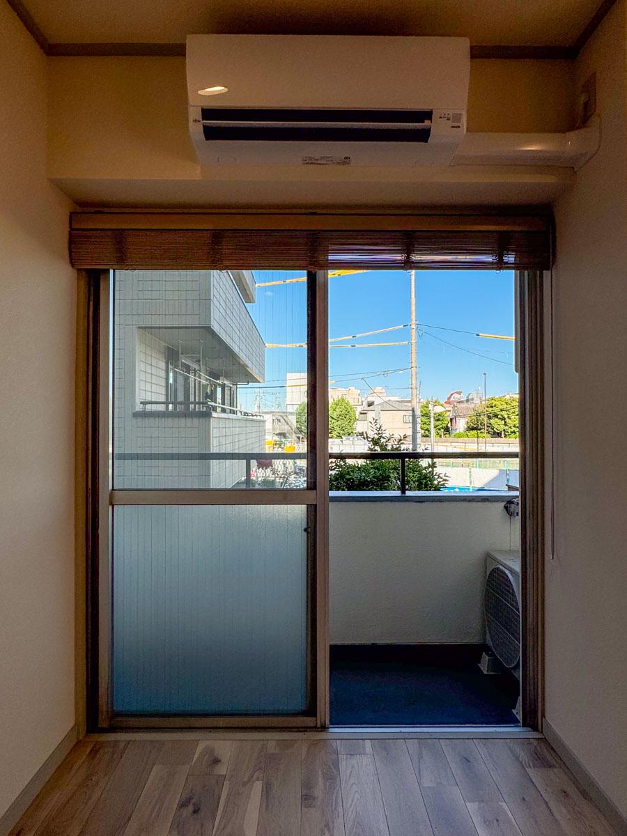 豊島区雑司が谷の賃貸物件/東側の窓からの眺望