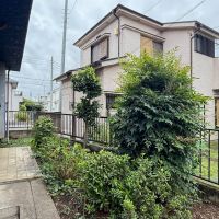 さいたま市浦和区元町の賃貸物件/庭を別角度から。水栓やタイルの床も使いやすそうです