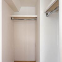 品川区西品川の賃貸物件/寝室にはウォークインクローゼットで、これでもか！というほど収納が