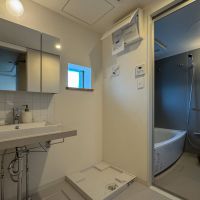 杉並区西荻北の賃貸物件/Aタイプ：洗面室。どのタイプも同様の仕様です