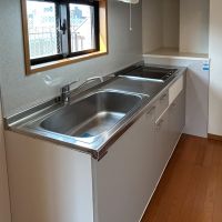 大田区南雪谷の賃貸物件/キッチン。コンロは２口IHです。