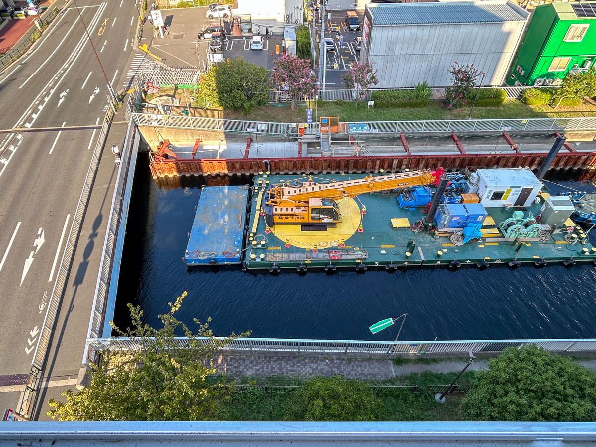 江東区冬木の賃貸物件/ゆったりと流れる平久川