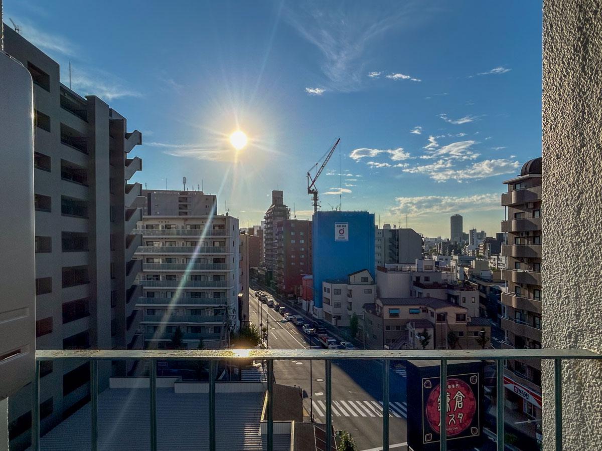 江東区冬木の賃貸物件/テラスからの景色