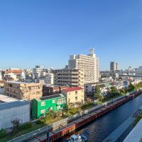江東区冬木の賃貸物件/バルコニーからの景色