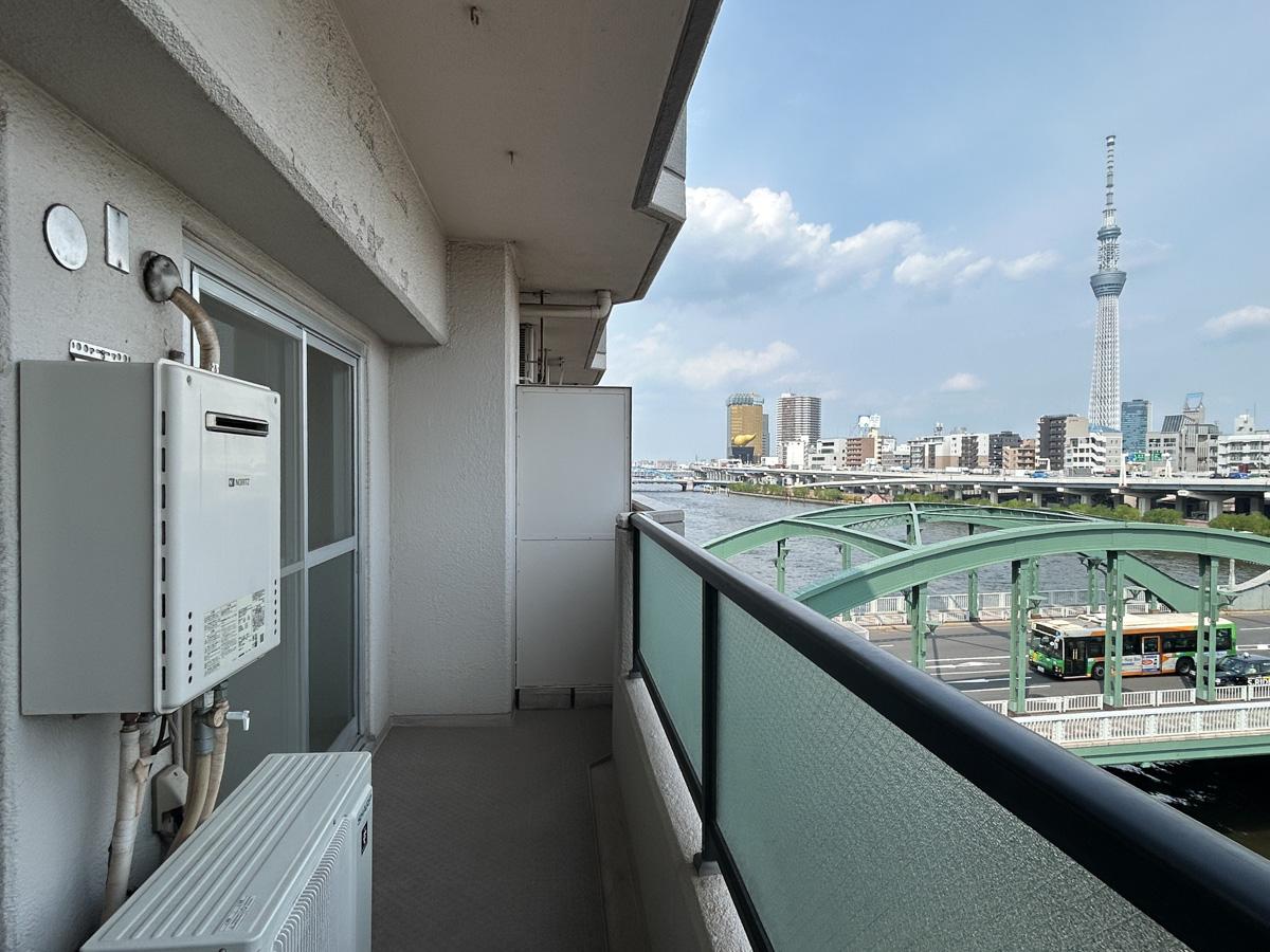 台東区蔵前の賃貸物件/ベランダ