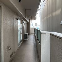 台東区蔵前の賃貸物件/ベランダ別角度から。