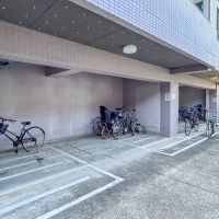 川崎市中原区下小田中の賃貸物件/駐輪場。無料で2台分使えます