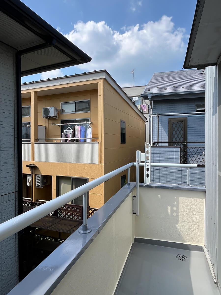 練馬区南田中の賃貸物件/2階バルコニー
