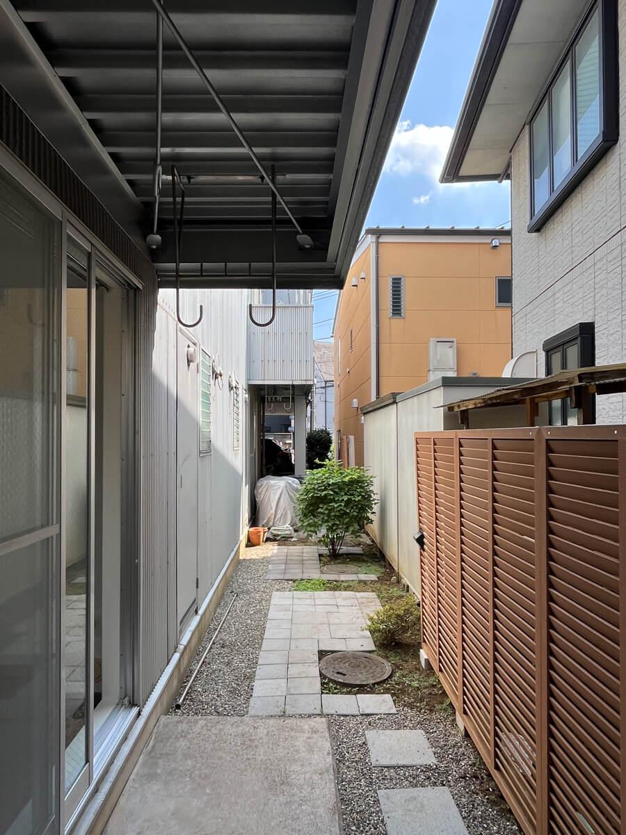 練馬区南田中の賃貸物件/1階テラス