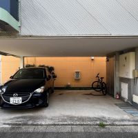練馬区南田中の賃貸物件/駐車場駐輪場スペース（駐車場サイズ：高さ2180mm／幅2700mm／奥行4330mm）＊駐輪方法次第では幅と奥行きは拡張可能