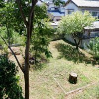 埼玉県大里郡寄居町寄居の賃貸物件/テナント④から広場を見下ろす