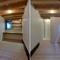 埼玉県志木市柏町の賃貸物件/1階：床と天井が木で、ログハウスのような部屋