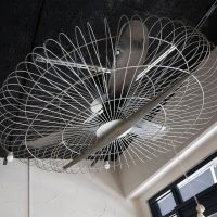 新宿区早稲田鶴巻町の賃貸物件/その代わりなのか、巨大なファンが天井に設置されていました