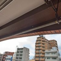 渋谷区幡ヶ谷の賃貸物件/バルコニーには洗濯物干しがあります。