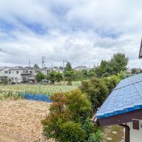 葛飾区東水元の賃貸物件/2階：東側の窓の先