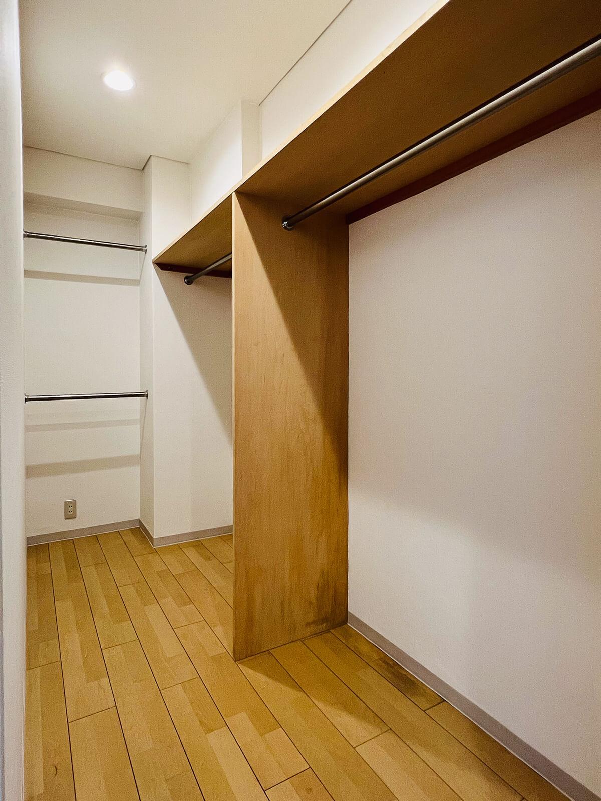 渋谷区上原の賃貸物件/さらに、ウォークインクローゼットもこの部屋についています