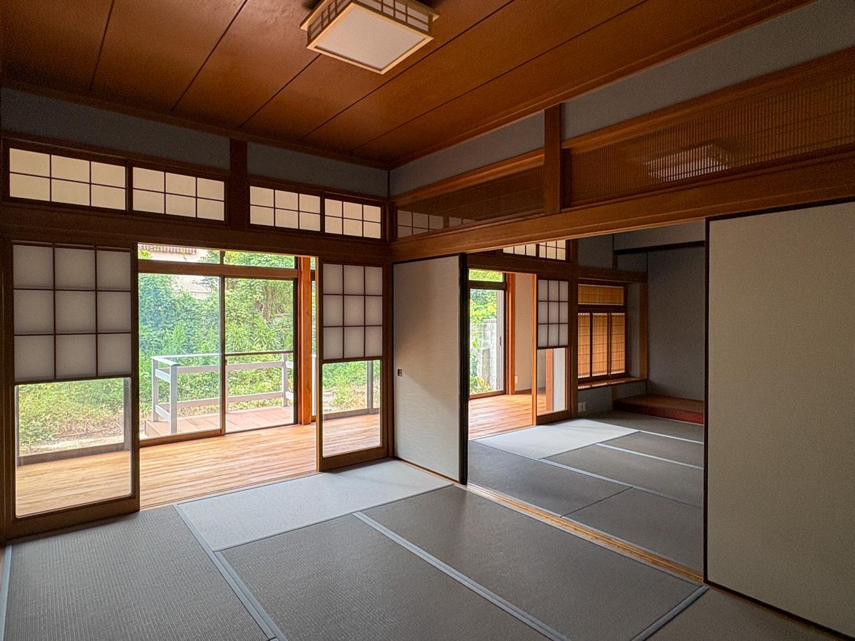 杉並区上荻の賃貸物件/静かで、穏やか。本物の素材がふんだんに使用された平屋