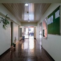 品川区東五反田の賃貸物件/エントランス。管理が行き届いており清潔な印象