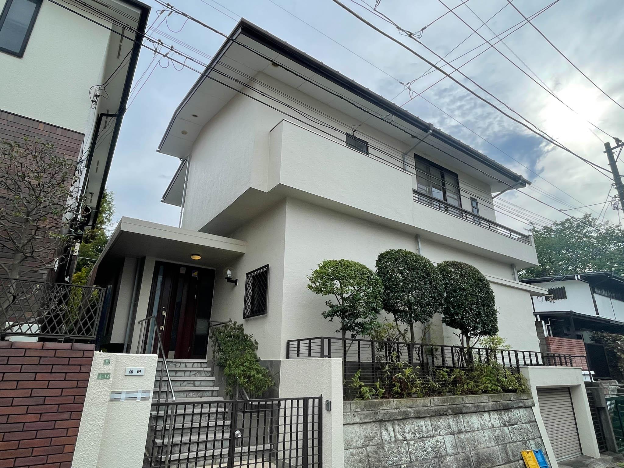 世田谷区砧の賃貸物件/外観を北側から