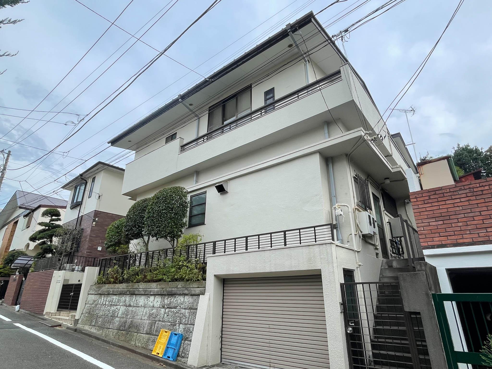 世田谷区砧の賃貸物件/外観を北側から