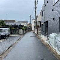 練馬区富士見台の賃貸物件/奥に入って行った先に建物があります