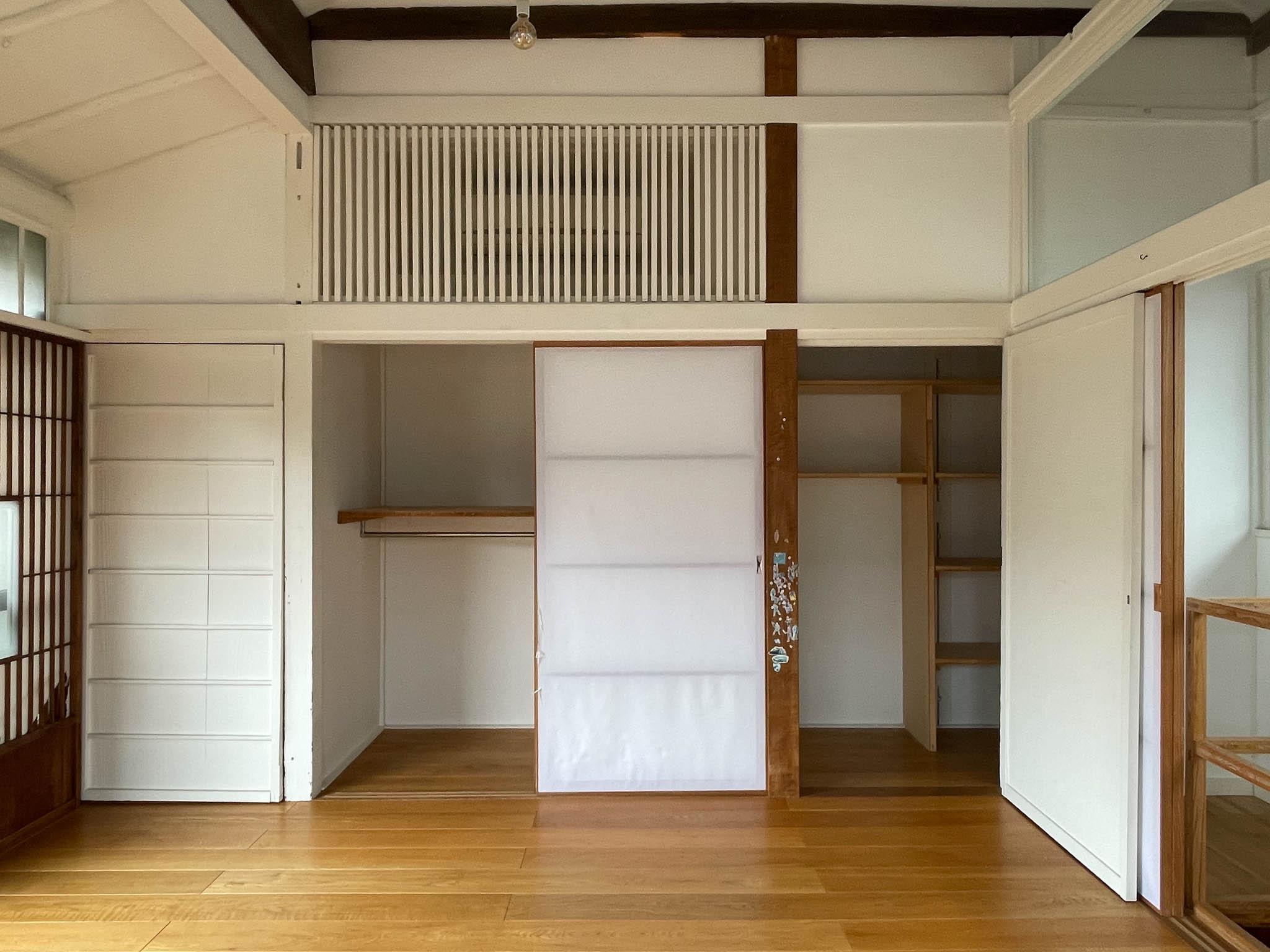 中野区上高田の賃貸物件/上階：西側に収納が集まっています