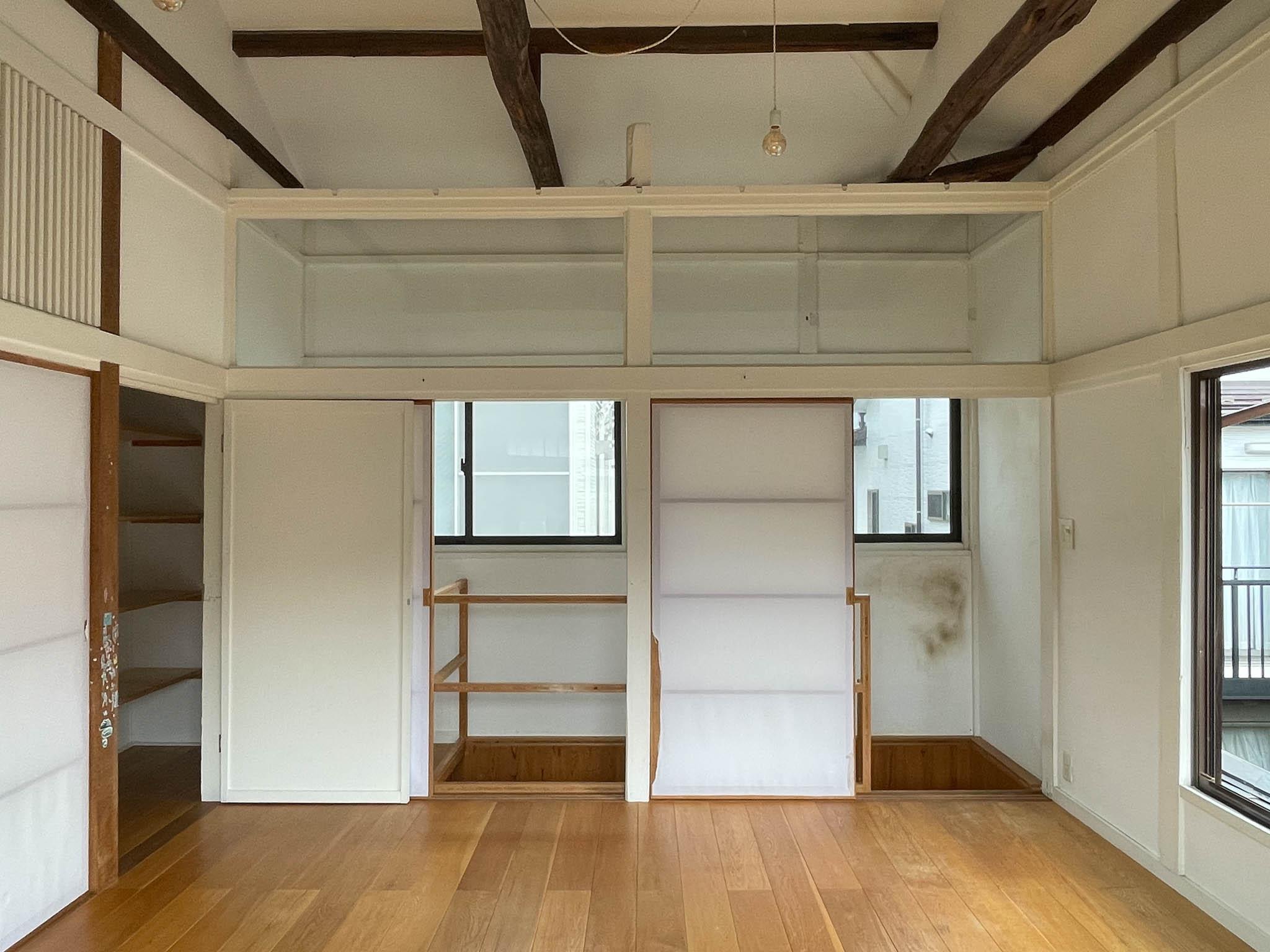 中野区上高田の賃貸物件/上階：北に向かって