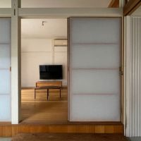 中野区上高田の賃貸物件/玄関から入って正面のアングル
