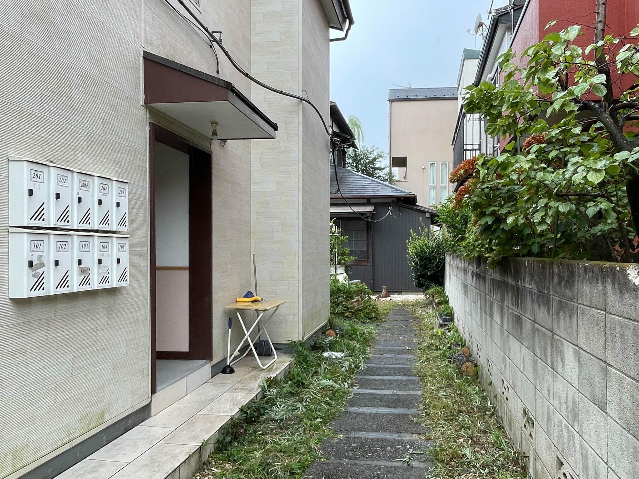中野区上高田の賃貸物件/少し進むと...