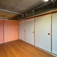 府中市天神町の賃貸物件/個室1で間仕切りを閉めるとこんな感じ