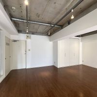 新宿区新宿の賃貸物件/突き当たりに入口、右の扉はクローゼット
