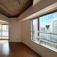 新宿区新宿の賃貸物件/室内はのんびりムードでも窓の外は都会の眺め