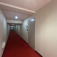 新宿区新宿の賃貸物件/廊下に出るとレッドカーペット