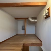 杉並区永福の賃貸物件/屋根裏部屋。コンパクトな収納スペースとして