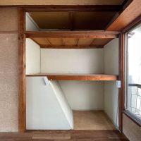 板橋区坂下の賃貸物件/上階、北側：押入れです