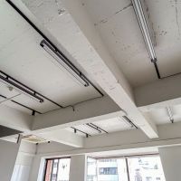 渋谷区神宮前の賃貸物件/天井には照明が設置済み