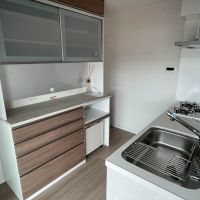 世田谷区三宿の賃貸物件/キッチン背面には棚があります