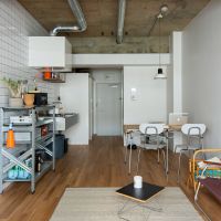 品川区南大井の賃貸物件/ベッドスぺースからのアングル